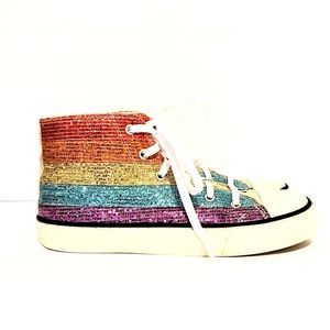 CHILDREN'S PLACE RAINBOW HIGH-TOPS
